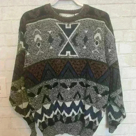 Michael Gerald Vintage 80’s sweater size Large - Picture 1 of 3